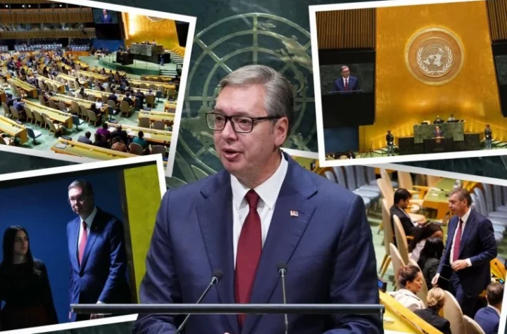 "GAZILI SU SRBIJU, ALI JE NISU POBEDILI, IZDIGLA SE KAO FENIKS!" Istorijski govor predsednika Vučića pred Generalnom skupštinom UN!