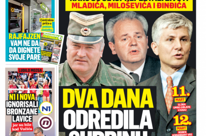 KAKO SU SE ISPREPLETALI ŽIVOTI MLADIĆA, MILOŠEVIĆA I ĐINĐIĆA: Čitajte u Srpskom telegrafu!