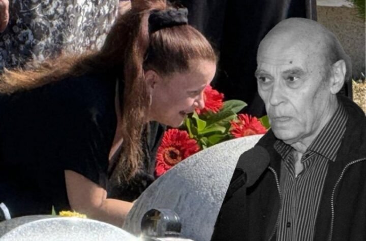 MALA CANA ANDRIJIN ROĐENDAN OBELEŽILA NA NJEGOVOM GROBU: Potresne scene iz Aleje zaslužnih građana! (FOTO)