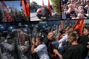 NASTAVLJENI PROTESTI U PRIŠTINI! Divljanje zbog presuda Tačiju, Krasnićiju, Veseljiju i Seljimiju!