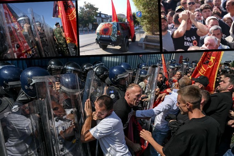 NASTAVLJENI PROTESTI U PRIŠTINI! Divljanje zbog presuda Tačiju, Krasnićiju, Veseljiju i Seljimiju!