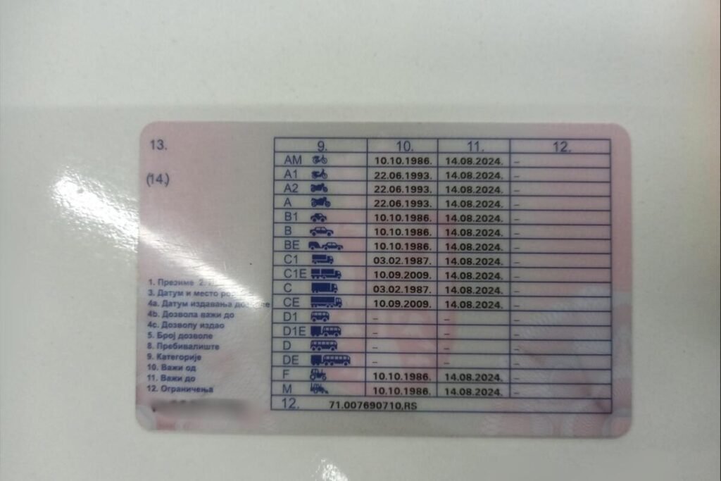 Nove cene za izradu vozačkih dozvola! Detaljno koliko šta košta, jedna stavka je iznenađenje