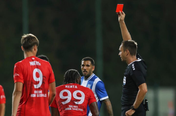 Novi haos zbog suđenja u Superligi! OFK Beograd besan posle remija sa IMT-om: "Dokle će Jovanović da nas krade?!"