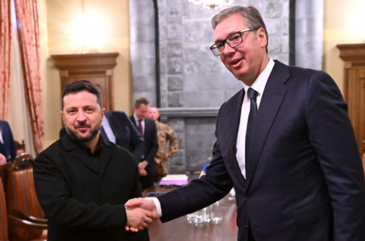 OGLASIO SE VUČIĆ! Imao važan sastanak sa Zelenskim - RAZMATRALI OVO BITNO PITANJE! (FOTO)