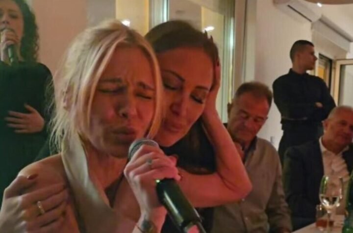OTELA MIKROFON, A ONDA JOJ PRIŠLA PRIJA! O ovoj sceni sa NATINOG rođendana bruje! Vrhunac bio kad je stigla TORTA