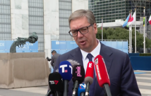 PREDSEDNIK VUČIĆ SE OBRATIO IZ NJUJORKA: Možemo da se borimo za čast i ponos svoje zemlje, ali da promenimo šta veliki kažu teško