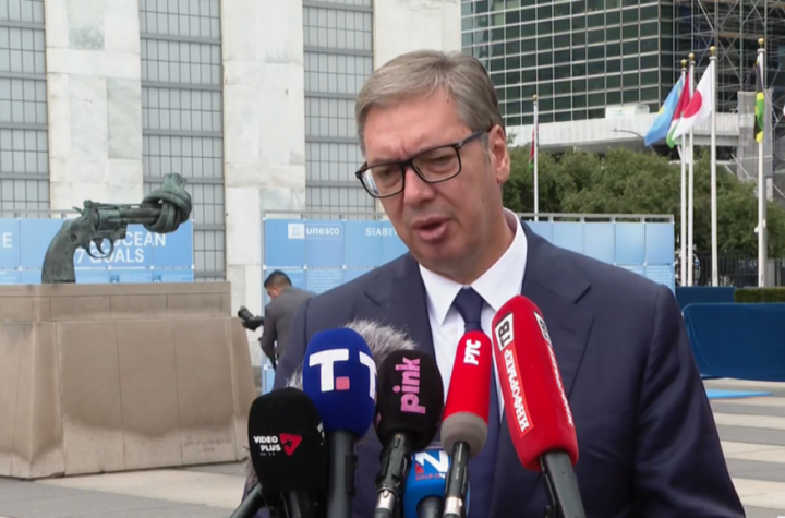 PREDSEDNIK VUČIĆ SE OBRATIO IZ NJUJORKA: Možemo da se borimo za čast i ponos svoje zemlje, ali da promenimo šta veliki kažu teško