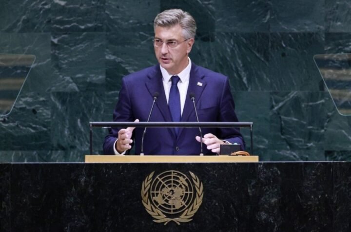 SKANDAL NA GENERALNOJ SKUPŠTINI! Plenković napao Srbiju: Stigla otvorena pretnja blokiranjem evropskog puta našoj zemlji
