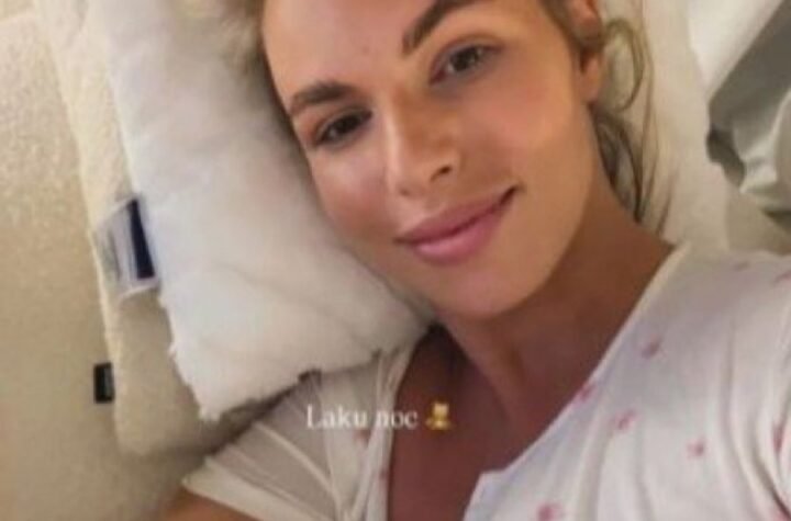 SUPRUGA DADA POLUMENTE OBJAVILA FOTOGRAFIJU IZ KREVETA! Mali Isak ušuškan uz mamu, prizor govori VIŠE OD HILJADU REČI! (FOTO)