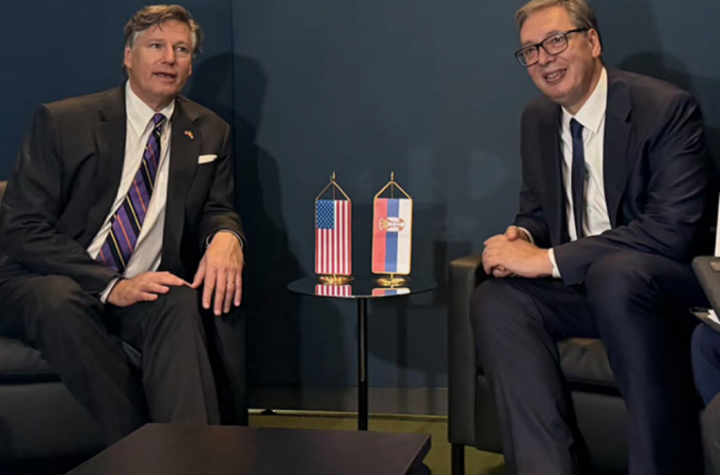 VAŽAN SUSRET U NJUJORKU! Predsednik Vučić se sastao sa Kristoferom Landauom