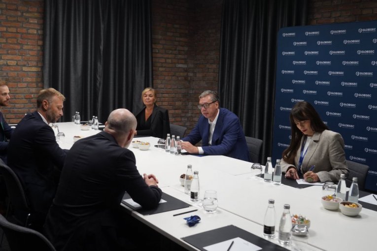 Vučić: Dobar razgovor sa predsednikom "Globseka"  o promenama u Evropi i svetu