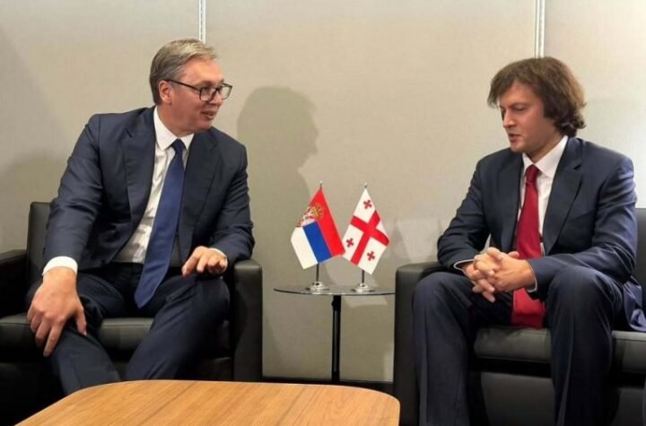 Vučić sa Kobahidzeom o daljem unapređenju saradnje između Srbije i Gruzije, razgovarao i sa Karen Pirs (FOTO)