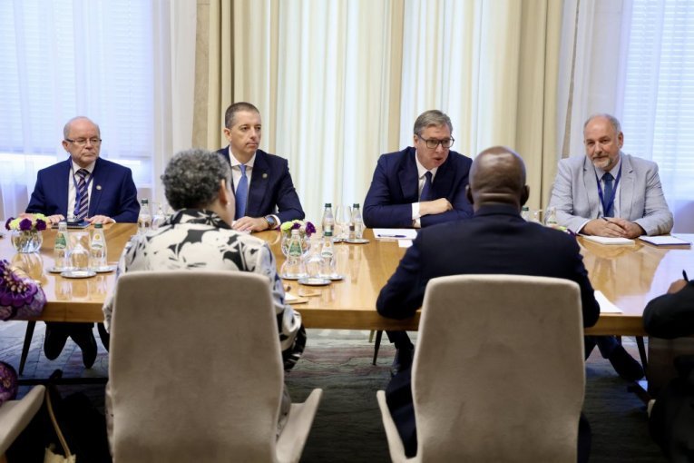 Vučić sa delegacijama Pokreta nesvrstanih: Svet ne može da se deli na gospodare i sluge!