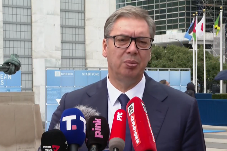 Vučić se sastao sa predsednikom Somalije u Njujorku
