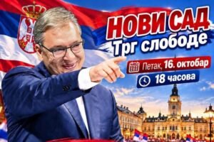 Aleksandar Vučić pozvao na skup u Novom Sadu