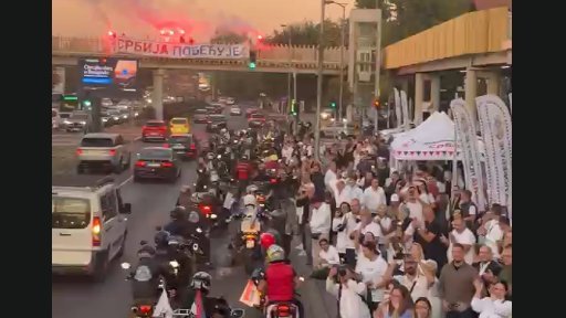 Beograd je za Vučića! Omladina SNS i građani u akciji podrške Ujedinjenoj Srbiji!