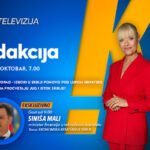 EKSKLUZIVNO: U PETAK, 16. OKTOBRA, GOST EMISIJE “REDAKCIJA” OD 9.00 JE SINIŠA MALI - Ekonomska renesansa Srbije