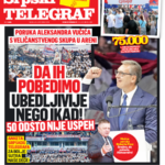 HVALA ZA SVU LJUBAV, DA IH POBEDIMO UBEDLJIVO! Čitajte u Srpskom telegrafu!