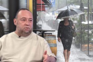 (Mape) Temperatura pada za 10 stepeni: Marko Čubrilo najavio pljuskove i gmljavinu