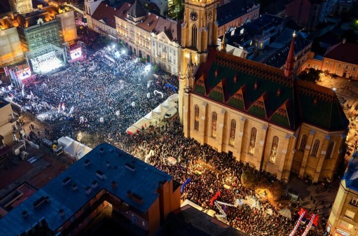 NA TRGU SLOBODE 110.000 LJUDI! Oglasio se MUP o velikom skupu liste 'Aleksandar Vučić - Ujedinjena Srbija' u Novom Sadu (FOTO)