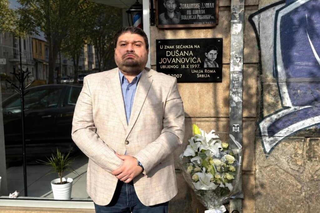 Počast ubijenom dečaku Dušanu Jovanoviću