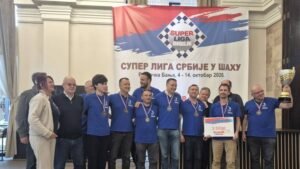 Šahisti Radnika iz Surdulice najbolji u Srbiji: Osvojili titulu prvaka Super lige