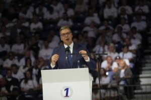 Aleksandar Vučić u Areni
