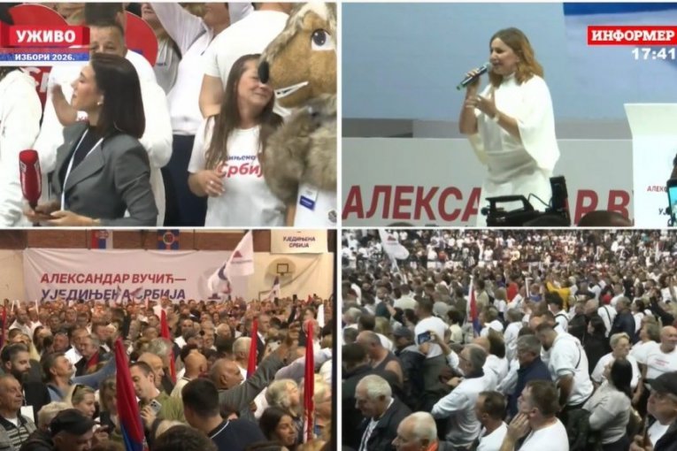 Veliki skup liste Ujedinjena Srbija u Zaječaru