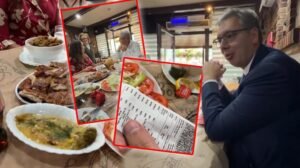 Vučić iznenađen računom u restoranu u Kragujevcu: Nemoguće, mnogo manje nego u Beogradu