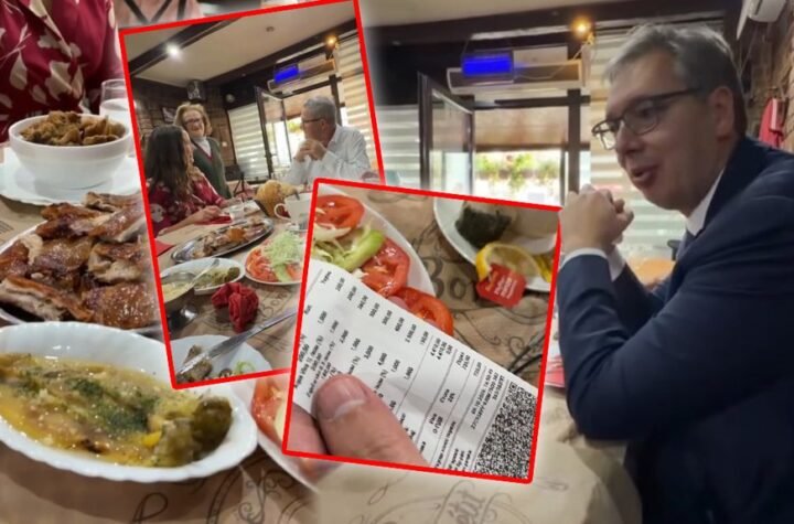 Vučić iznenađen računom u restoranu u Kragujevcu: Nemoguće, mnogo manje nego u Beogradu