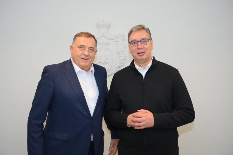 ZA REPUBLIKU SRPSKU NEMA DRUGOG IZBORA! Dodik podržao Vučića: On je čovek koji je Srbiju podigao, osnažio i vratio na mesto koje joj pripada!