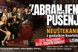 Zabranjeno pušenje kao Neuštekani rasprodali nastupe u Lisinskom i BKC-u, novi termin u Zagrebu